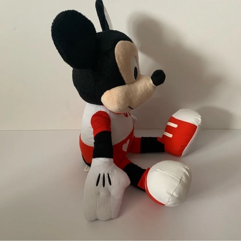 NWT. DISNEY Mickey Mouse 19” Valentine’s Plush Toy